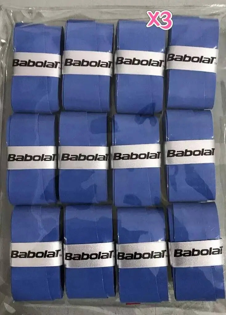 12/24/36pcs Babolat Tennis Overgrip Sticky Tennis Racket Badminton Racket Grip Antislip Handle Grip Padel Grip Sweatband