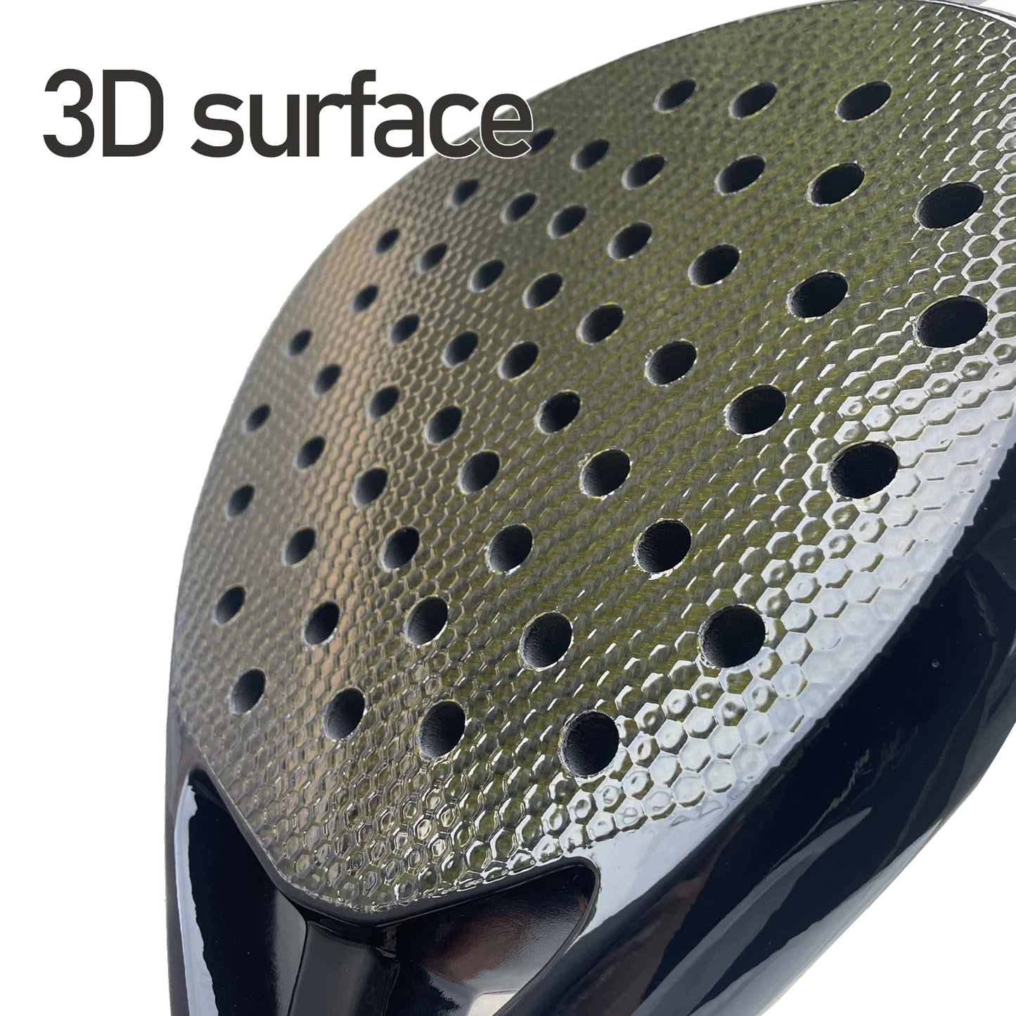 Carbon Fiber Padel Racket – Professional Tennis Paddle for Advanced Players