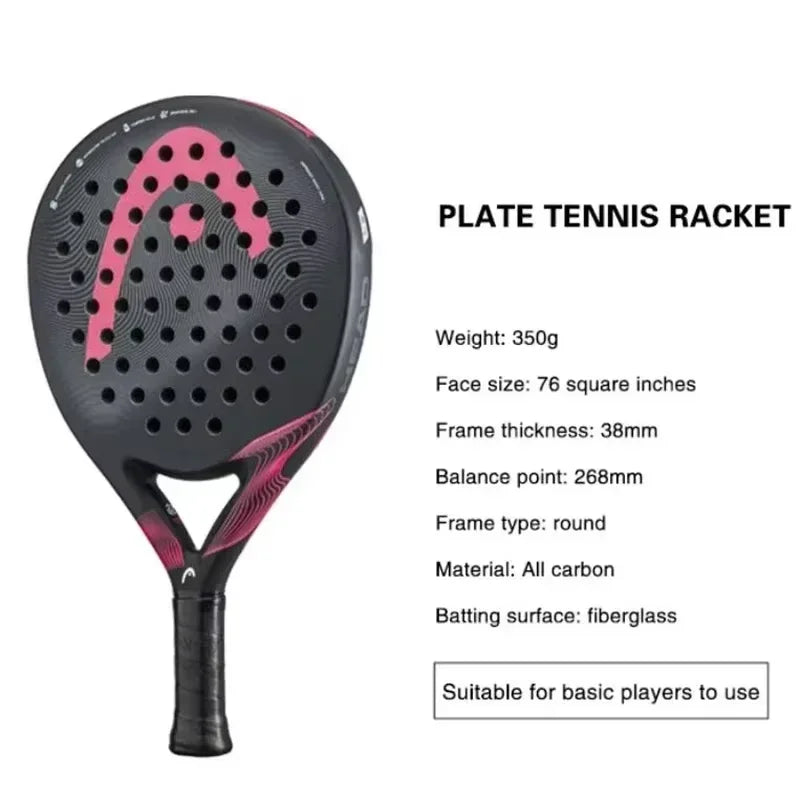 2025 NEW HEAD COELLO Series Padel Racket – Carbon Fiber with EVA Memory Flex Foam Core