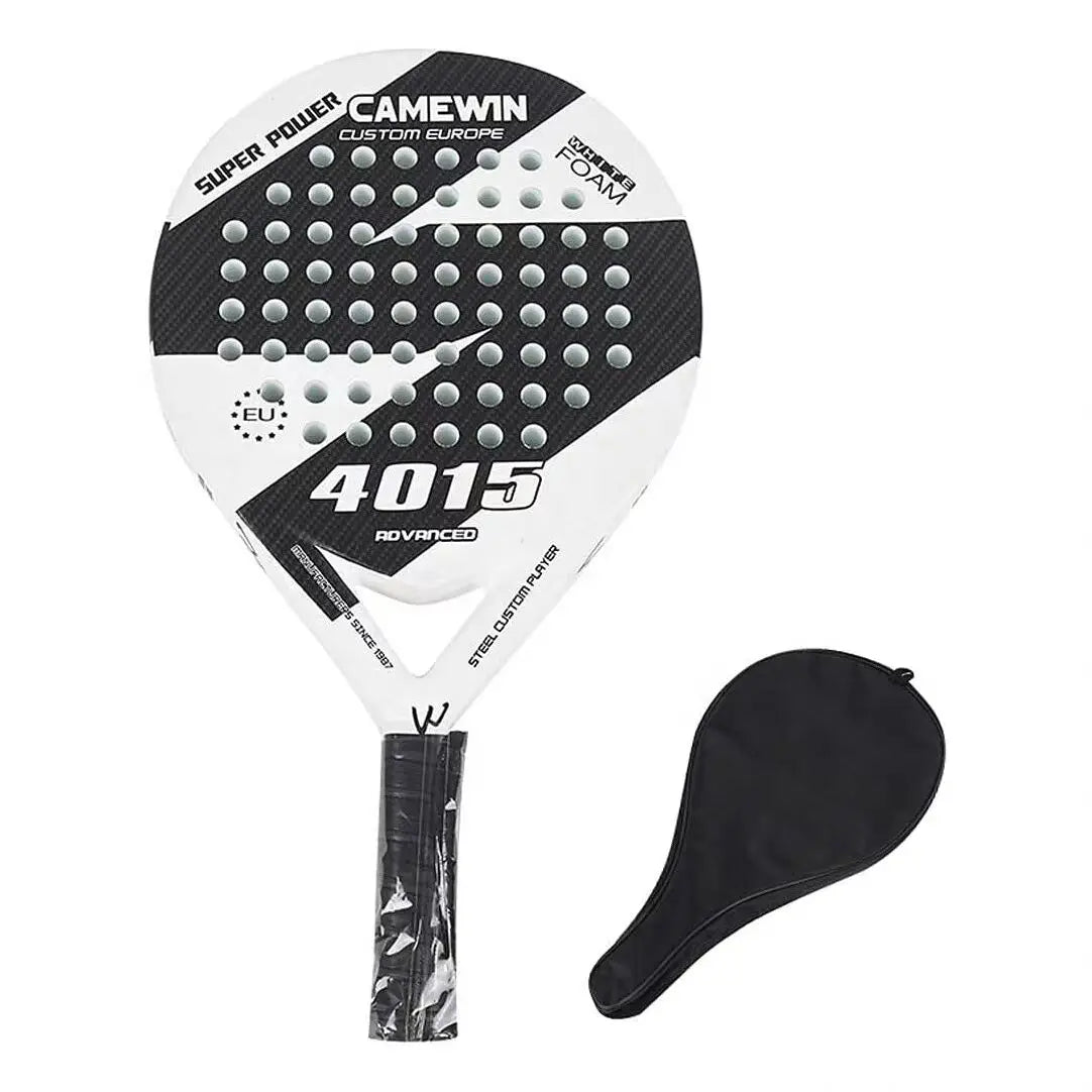 CAMEWIN 2024 Professional PADEL Paddle – Carbon Fiber Caged Tennis Racket