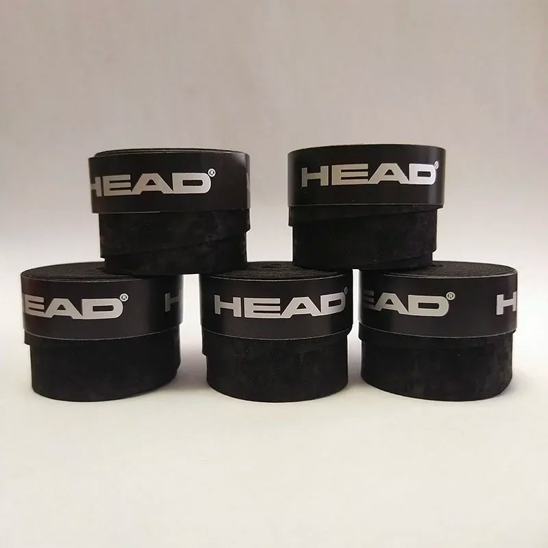 5 Pieces Original Head Overgrip Tennis Racket Anti Slip Grips Padel Accessory Shock Tennis Badminton Squash Training Sweatband