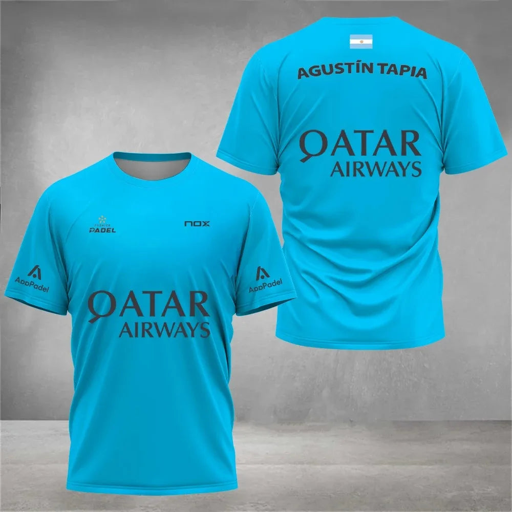 Padel Short Sleeve Fitness T-Shirt