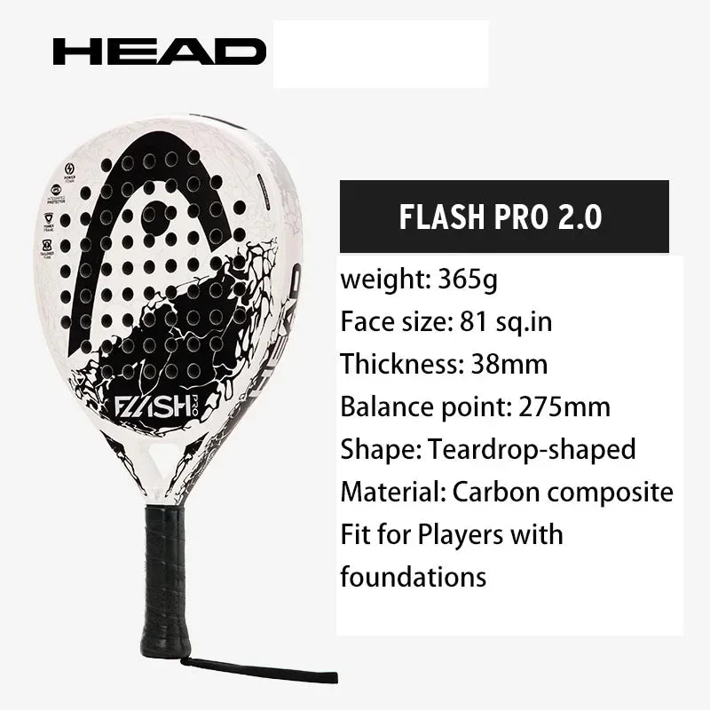 Padel Cage Tennis Racket BOLT Series Carbon Fiber