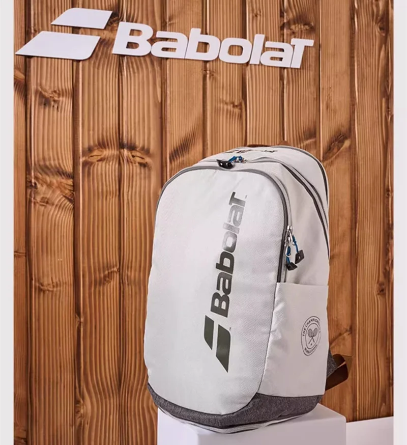 Babolat 2024 New Tennis Bag RH6 RH9 Tennis Backpack PURE WIMBLEDON Series Sports Bag Tennis Rackets Beach Rackets Padel Pack
