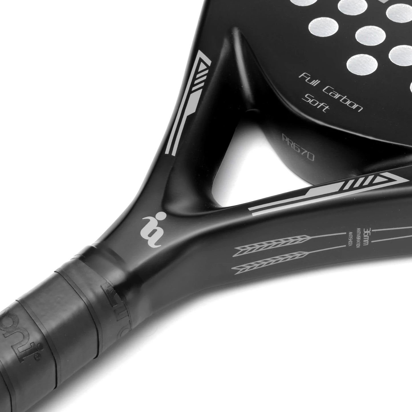 BRAVE Paddle Racket - Carbon Fiber with EVA Memory Flex Foam Core