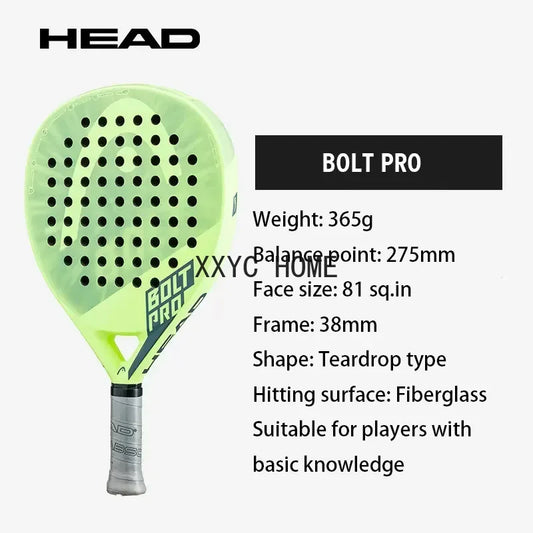 Padel Cage Tennis Racket BOLT Series Carbon Fiber