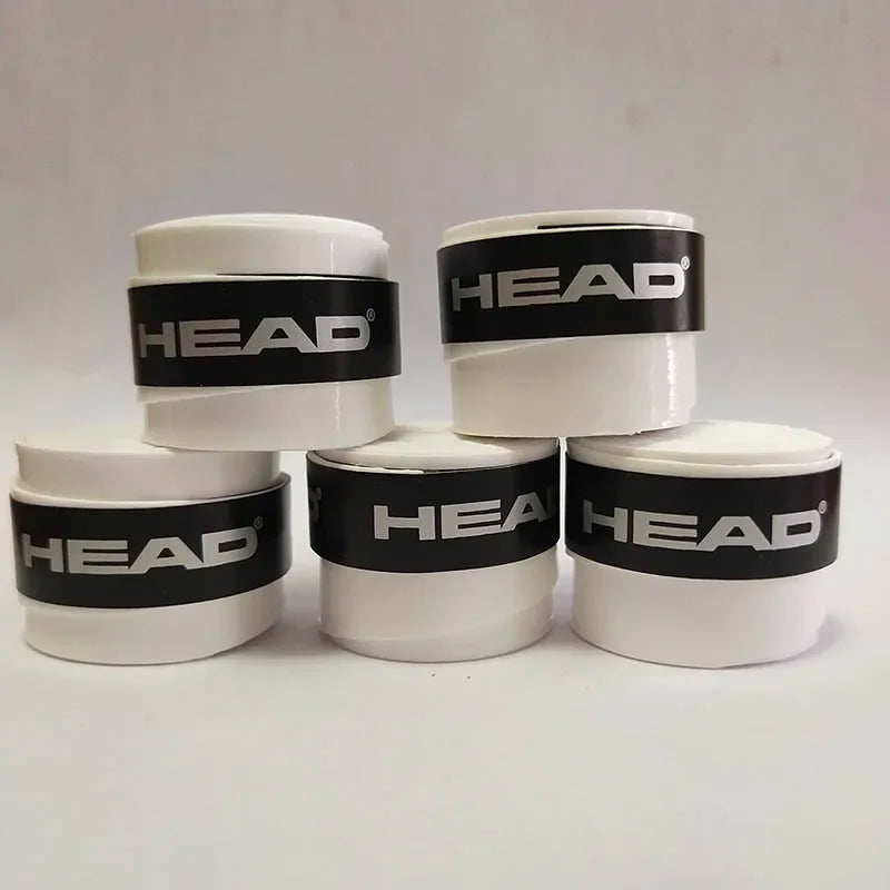 5 Pieces Original Head Overgrip Tennis Racket Anti Slip Grips Padel Accessory Shock Tennis Badminton Squash Training Sweatband