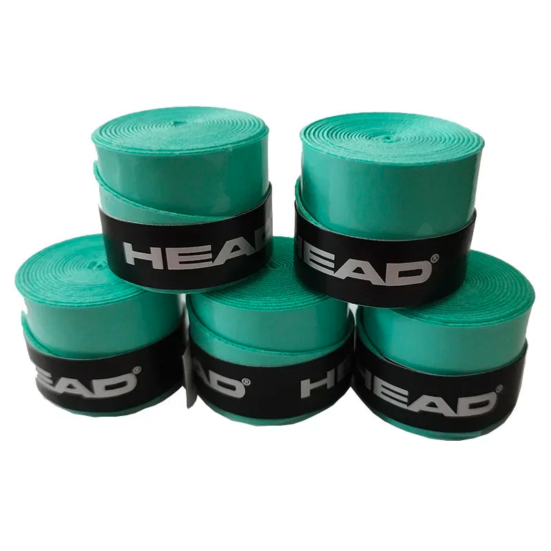 5 Pieces Original Head Overgrip Tennis Racket Anti Slip Grips Padel Accessory Shock Tennis Badminton Squash Training Sweatband