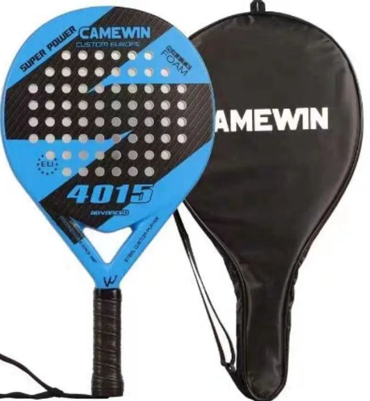 CAMEWIN 2024 Professional PADEL Paddle – Carbon Fiber Caged Tennis Racket