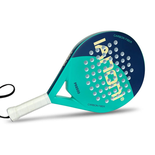 Padel Racket - Carbon Fiber Surface with EVA Memory Flex Foam Core