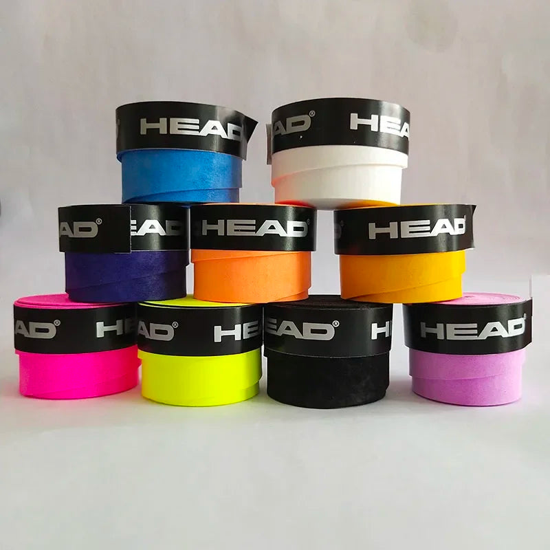 5 Pieces Original Head Overgrip Tennis Racket Anti Slip Grips Padel Accessory Shock Tennis Badminton Squash Training Sweatband
