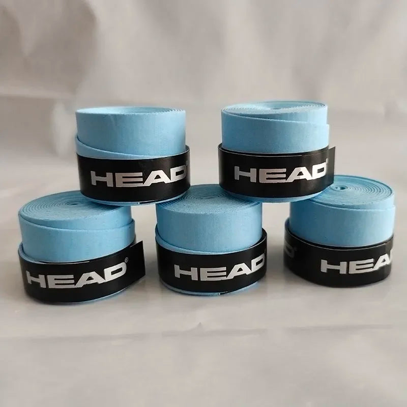 5 Pieces Original Head Overgrip Tennis Racket Anti Slip Grips Padel Accessory Shock Tennis Badminton Squash Training Sweatband