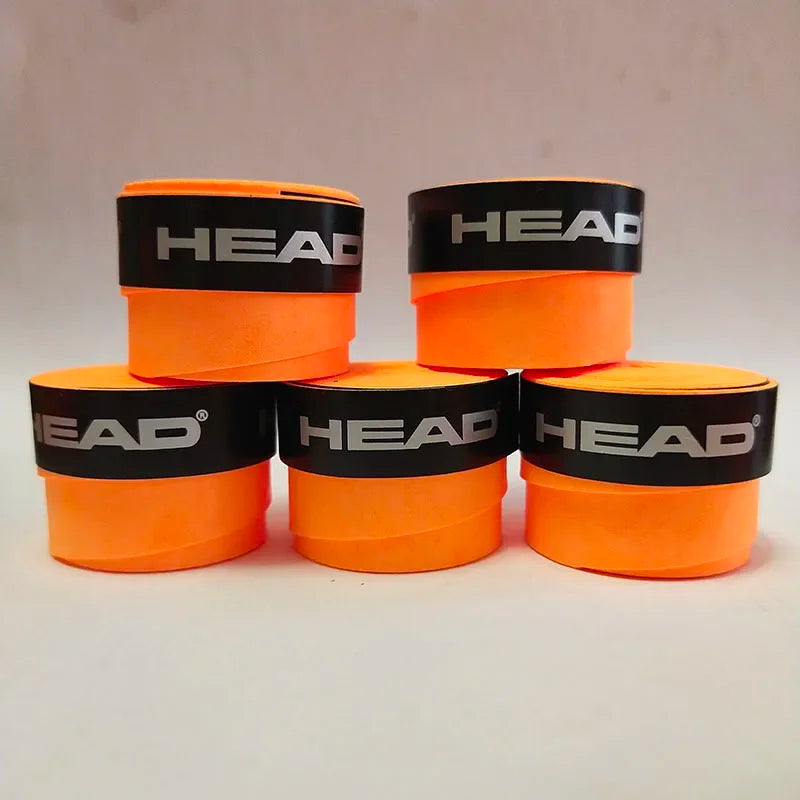 5 Pieces Original Head Overgrip Tennis Racket Anti Slip Grips Padel Accessory Shock Tennis Badminton Squash Training Sweatband
