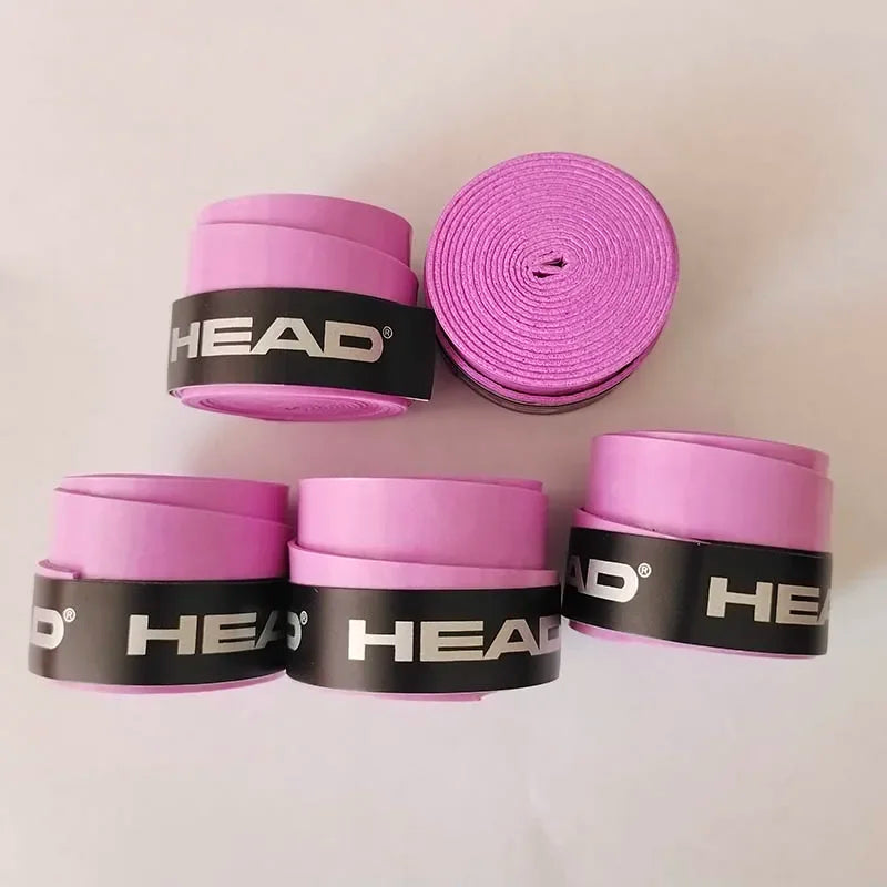 5 Pieces Original Head Overgrip Tennis Racket Anti Slip Grips Padel Accessory Shock Tennis Badminton Squash Training Sweatband