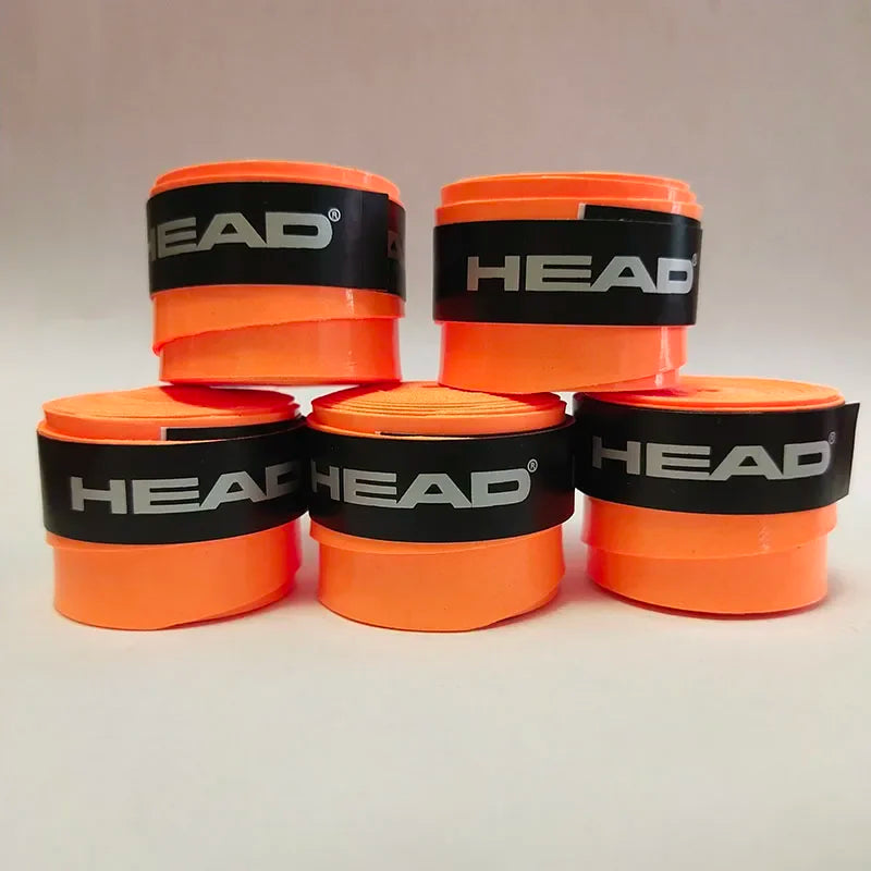 5 Pieces Original Head Overgrip Tennis Racket Anti Slip Grips Padel Accessory Shock Tennis Badminton Squash Training Sweatband