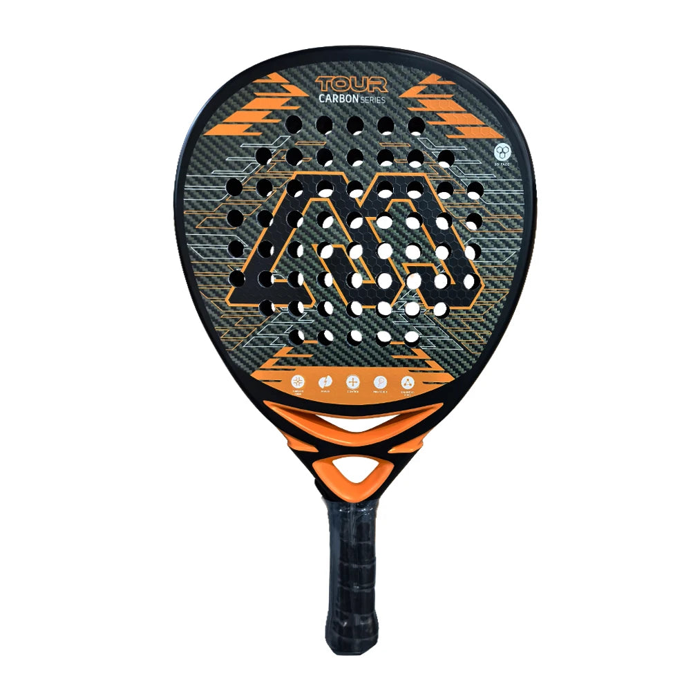 TOUR Beach Tennis Padel Racket – Kevlar Surface with EVA Memory Foam Core