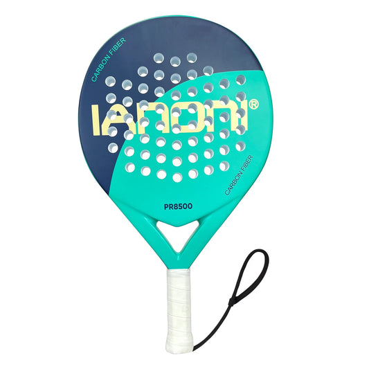 Padel Racket - Carbon Fiber Surface with EVA Memory Flex Foam Core