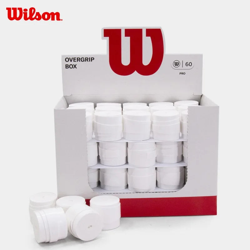 Wilson Tennis Racket Overgrip Sticky Sweat Band Absorption Grip PU Badminton Padel Racket Handle Grip Griptape