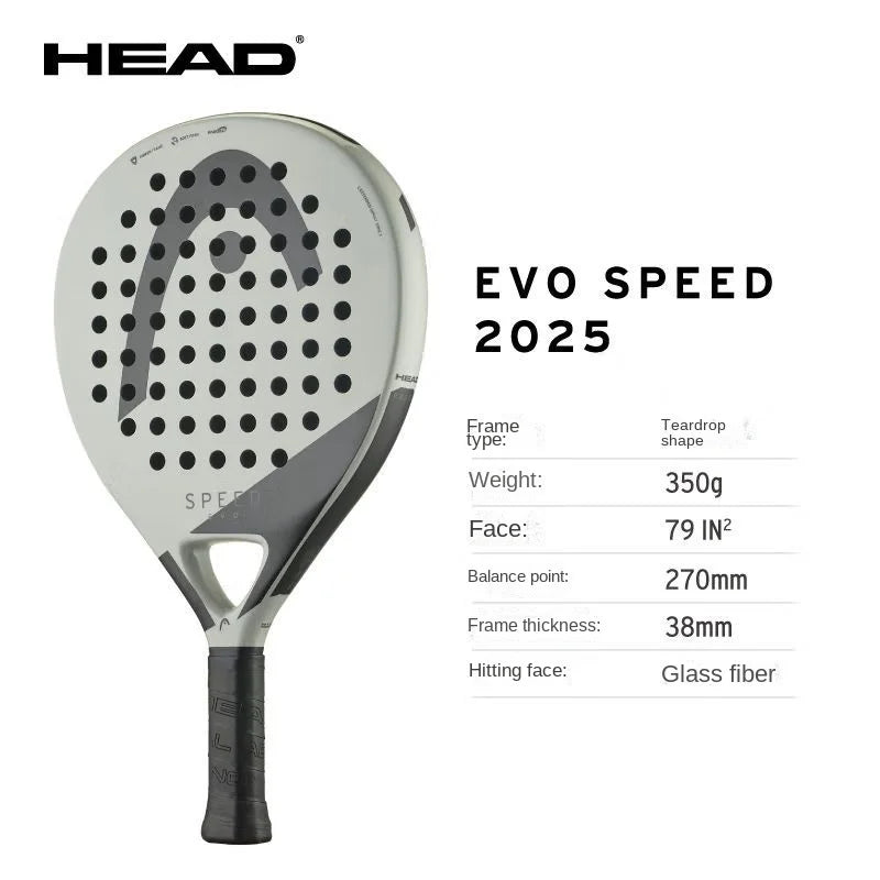 2025 NEW HEAD COELLO Series Padel Racket – Carbon Fiber with EVA Memory Flex Foam Core