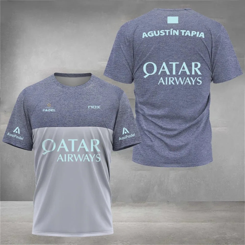 Padel Short Sleeve Fitness T-Shirt