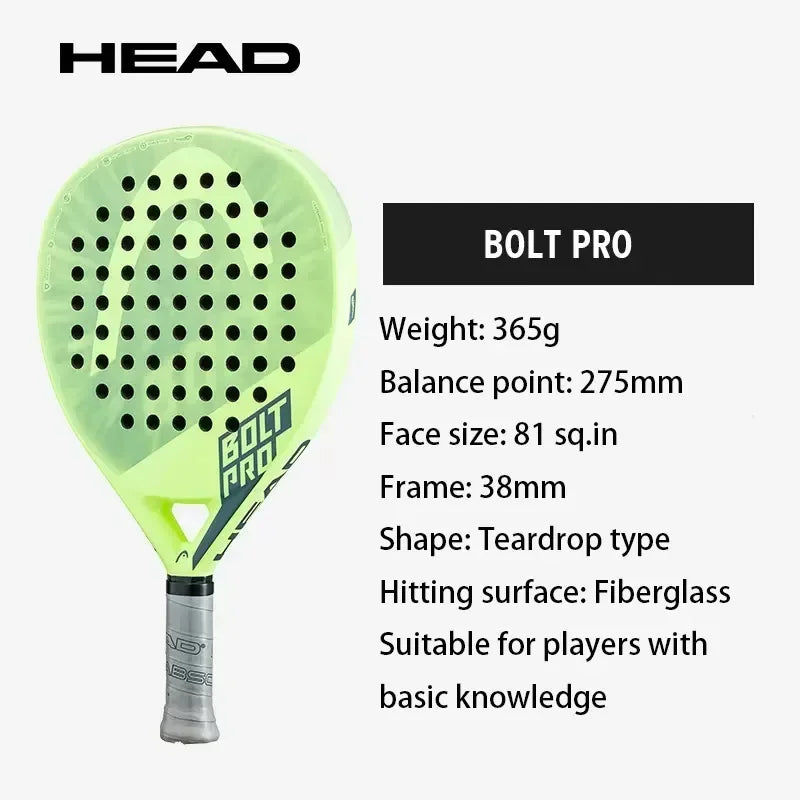 Padel Cage Tennis Racket BOLT Series Carbon Fiber