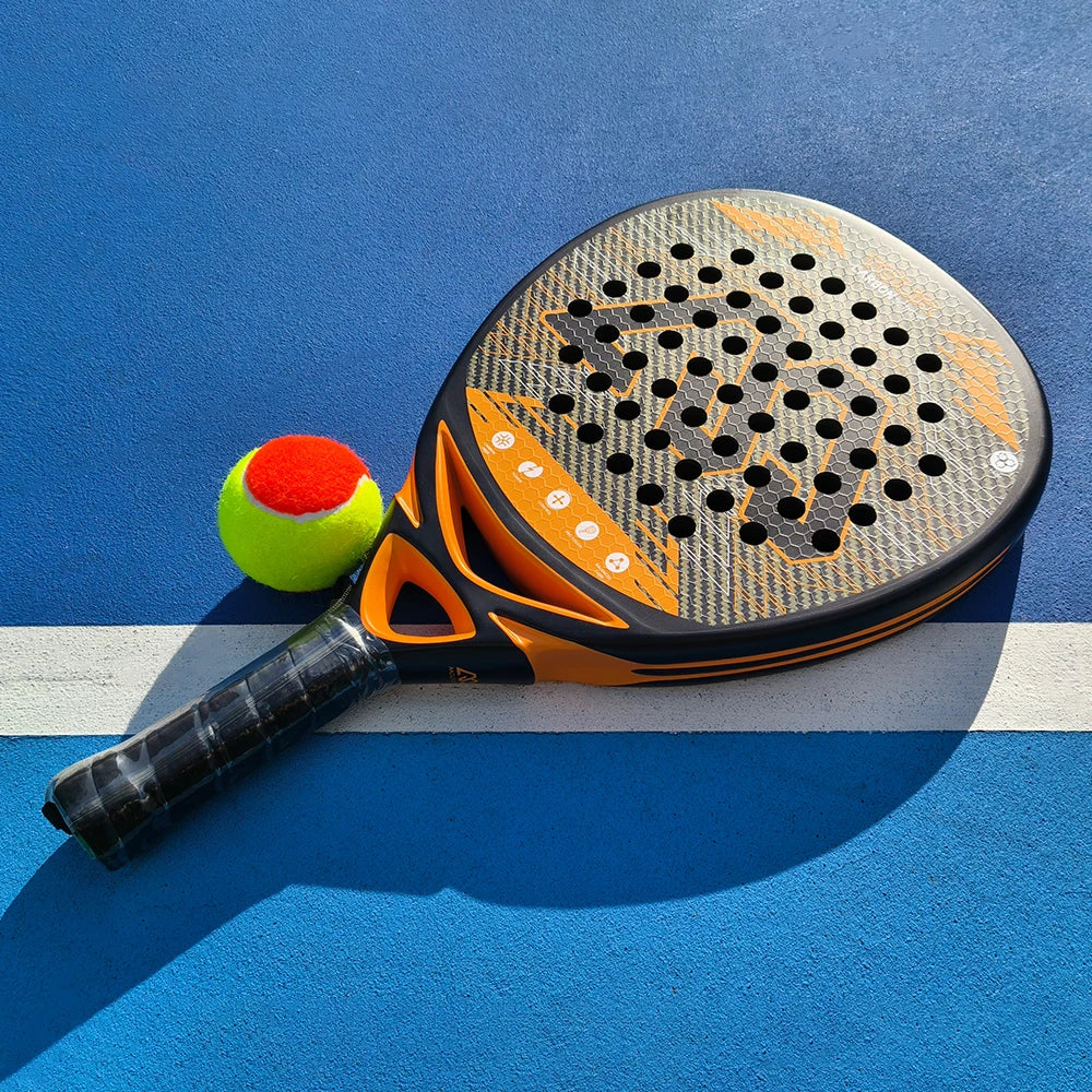 TOUR Beach Tennis Padel Racket – Kevlar Surface with EVA Memory Foam Core