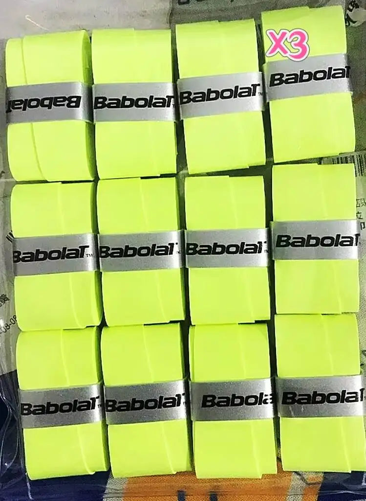 12/24/36pcs Babolat Tennis Overgrip Sticky Tennis Racket Badminton Racket Grip Antislip Handle Grip Padel  Grip Sweatband