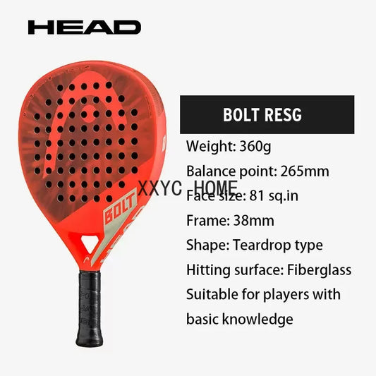 Padel Cage Tennis Racket BOLT Series Carbon Fiber