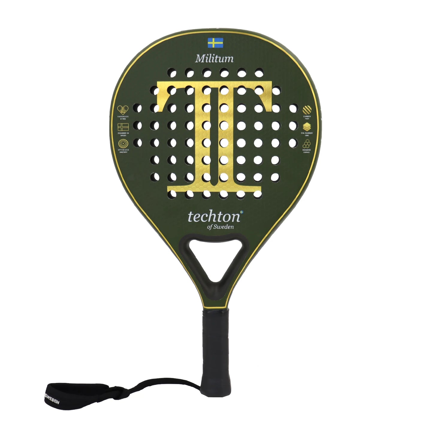 Lightweight FC/3K Full Carbon Fiber Padel Racket – Rough Surface with EVA Memory Flex Foam Core