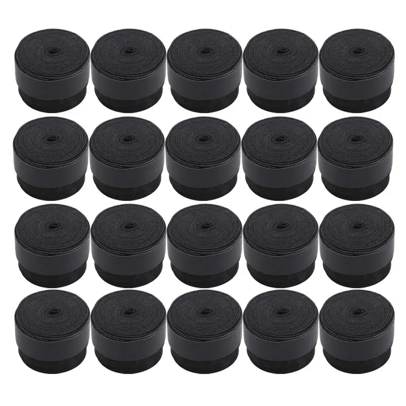 20/60pcs Universal Sweatbands Overgrip Anti-slip Tennis Padel Shock Absorption Badminton Grips Slingshot Tennis Racket