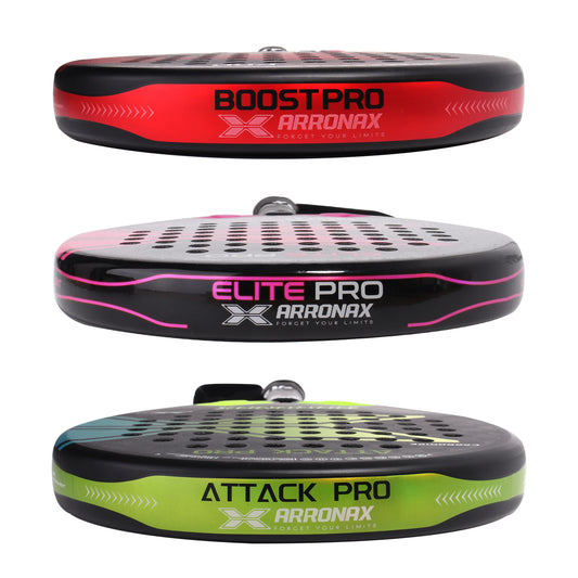 ARRONAX 2024 Padel Racket – Carbon Fiber Face with Soft EVA Core