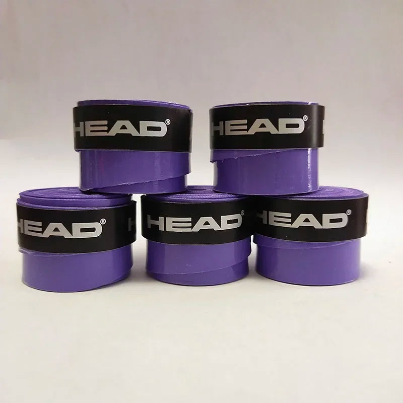 5 Pieces Original Head Overgrip Tennis Racket Anti Slip Grips Padel Accessory Shock Tennis Badminton Squash Training Sweatband
