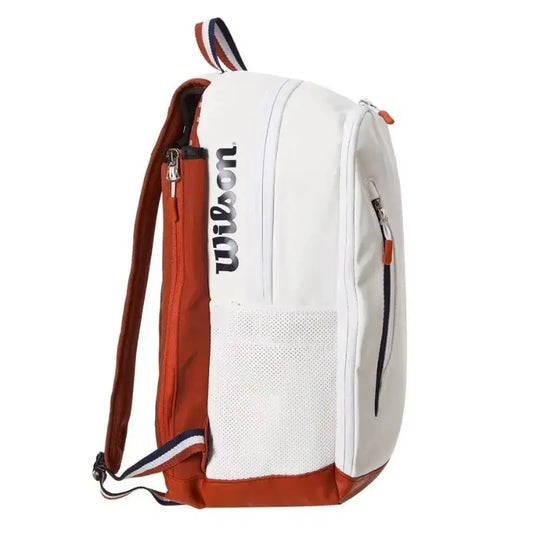 Wilson Tennis Bag Holds 2 Tennis Rackets Backpack French Open Shoulder Bag Court Racket Bag Men Women Padel Sports Backpack